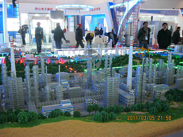 庐山市工业模型
