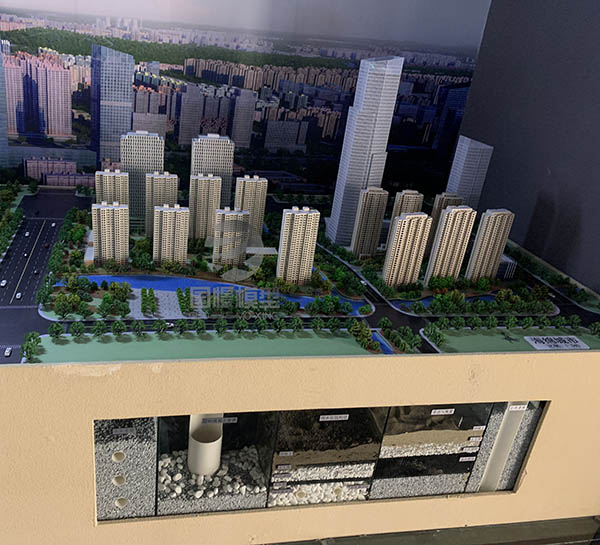 庐山市建筑模型