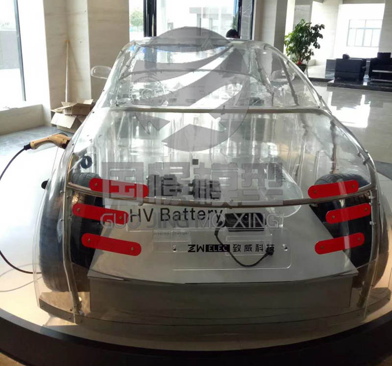 庐山市透明车模型